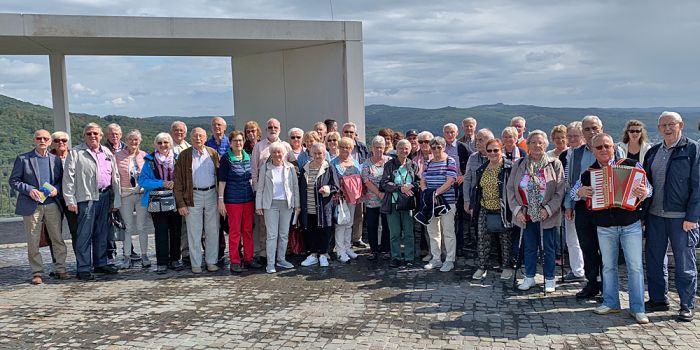 Die Muhagruppe auf dem Drachenfels