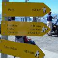 Entfernungen vom Säntis aus