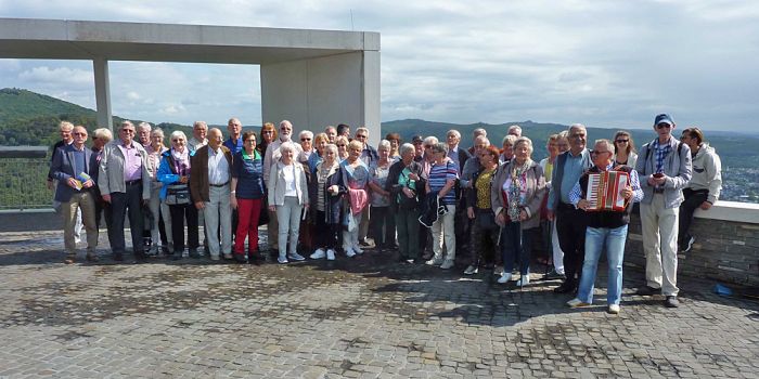 Die Muhagruppe auf dem Drachenfels