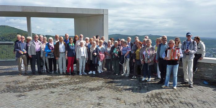 Die Muhagruppe auf dem Drachenfels