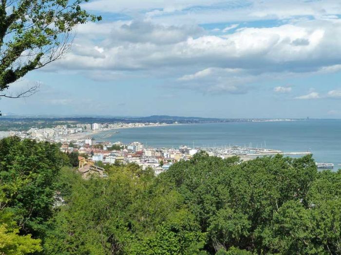 Gabiccce Mare vom Monte aus gesehen