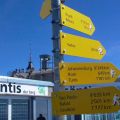 Entfernungen vom Säntis aus